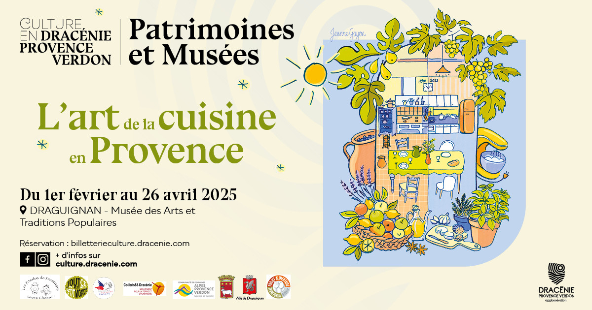 Exposition l'art de la cuisine en provence